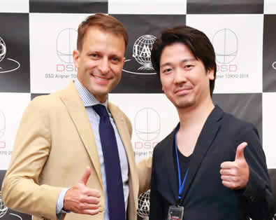 デジタルスマイルデザインの代表Christian Coachmanとの写真
